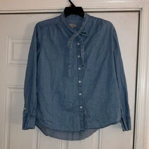 new York & Company jean shirt Medium jacket